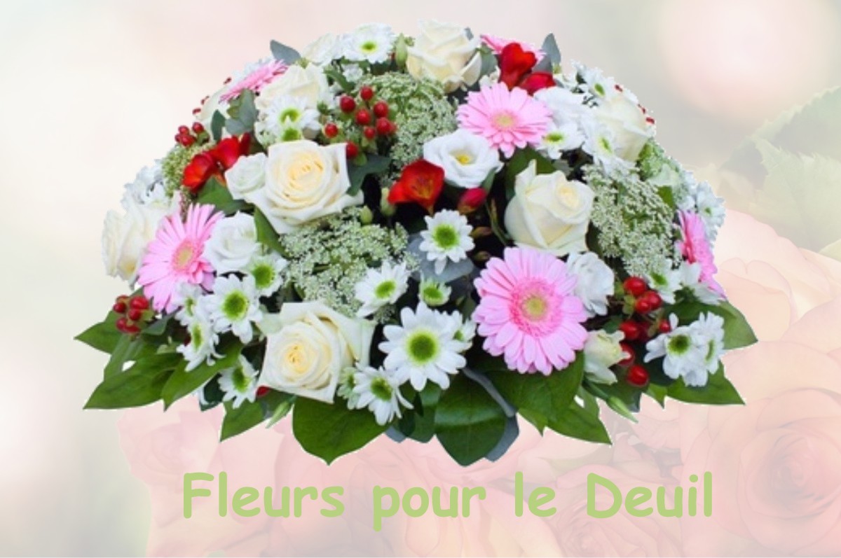 fleurs deuil LA-CHAUME